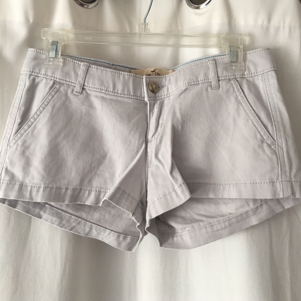 Size 1 Grey Hollister Short Shorts